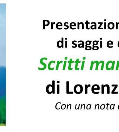 Presentazione del libro “Scritti marchigiani” di Lorenzo Spurio